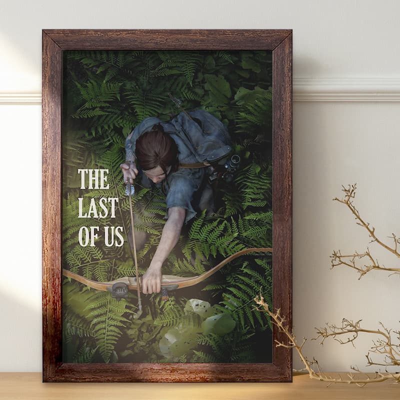 تابلو خندالو طرح لست آف آس (The Last Of Us) کد F13580 — تصویر ۲
