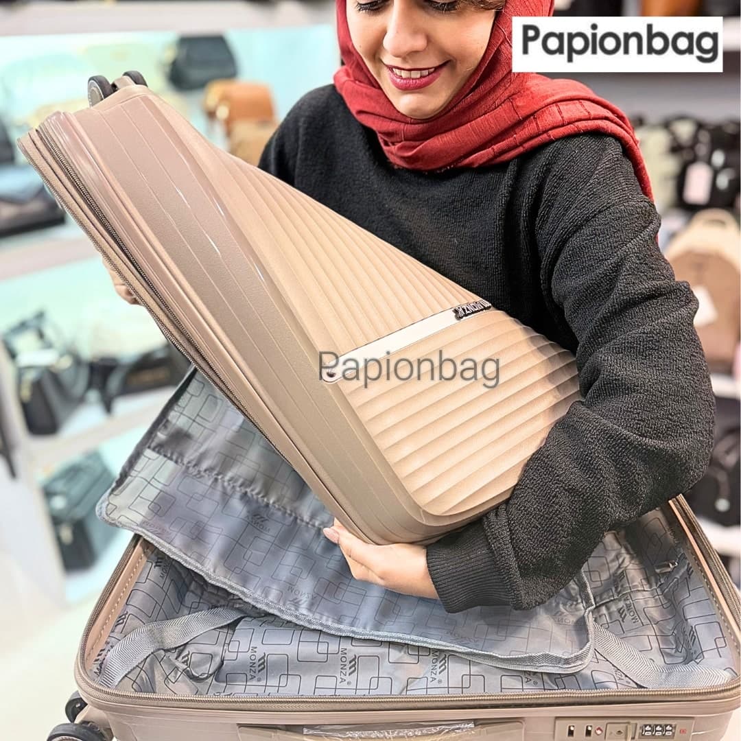 چمدان کوچک مسافرتی نشکن مونزا monza کد683 — تصویر ۲