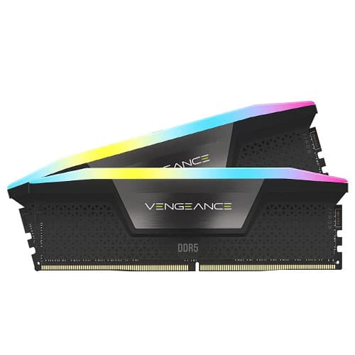 Corsair VENGEANCE RGB DDR5 96GB 5200MHz CL38 Dual Channel Ram