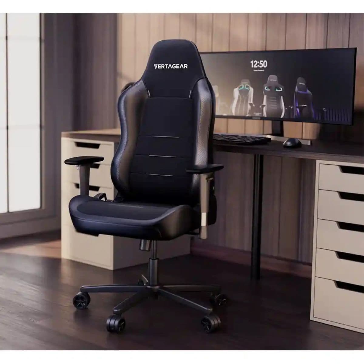 صندلی گیمینگ Vertagear SL3800 HygennX Carbon Black — تصویر ۷