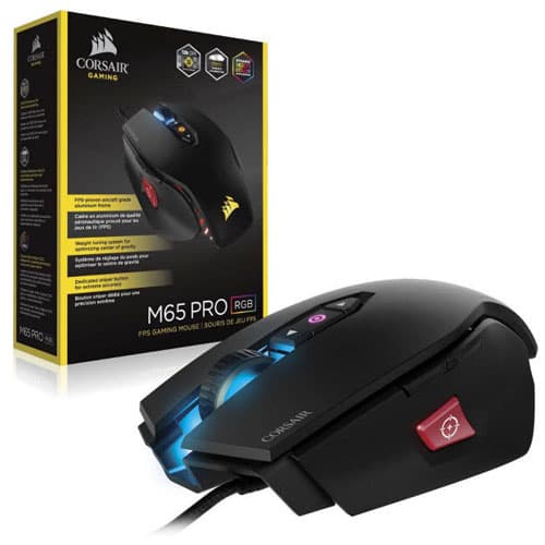 ماوس مخصوص بازی کورسیر مدل M65 PRO RGB Corsair M65 PRO RGB Gaming Mouse — تصویر ۳