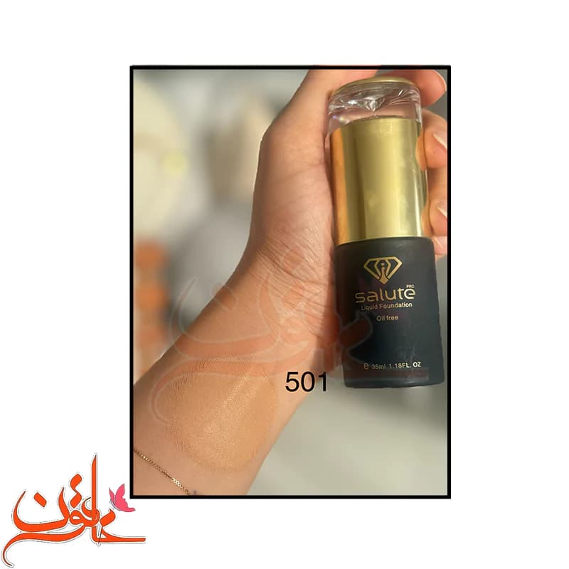 کرم پودر سالوته شماره 501 حجم 35 میلی لیتر — تصویر ۲