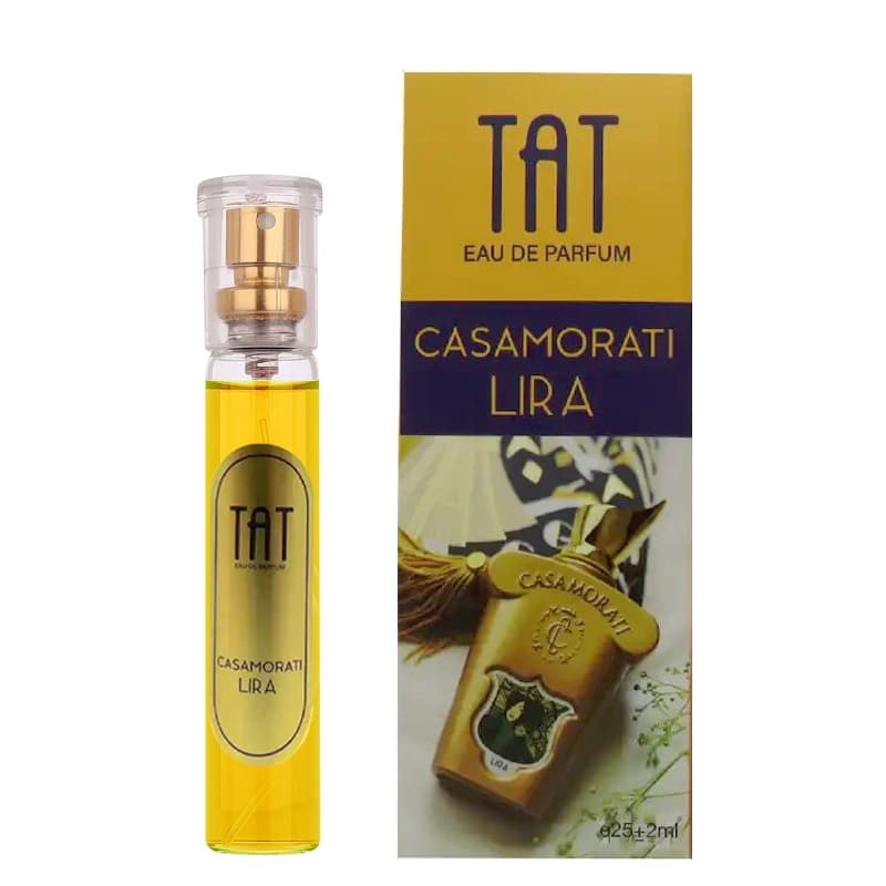 عطر جیبی زنانه تات مدل Casamorati Lira با رایحه شیرین حجم 25 میل