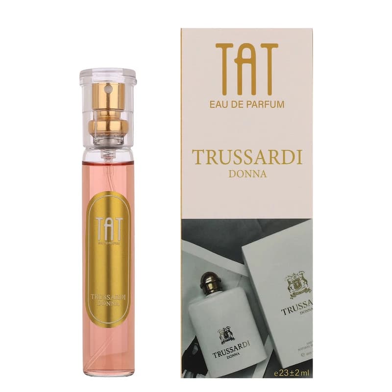 عطر جیبی زنانه تات مدل Trussardi Donna با رایحه خنک حجم 25 میل — تصویر ۲