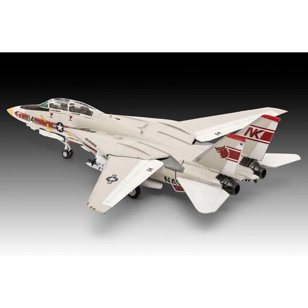 ماکت جنگنده ریول مدل Grumman F-14A Tomcat مقیاس 1:144 کد 03782 با کیت رنگ آمیزی — تصویر ۳