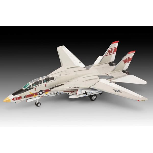 ماکت جنگنده ریول مدل Grumman F-14A Tomcat مقیاس 1:144 کد 03782 با کیت رنگ آمیزی — تصویر ۴