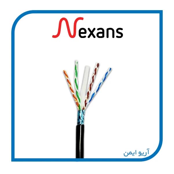 کابل شبکه Cat6 SFTP Nexans Double Jacket تست پرمننت — تصویر ۲