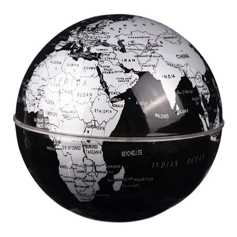 کره زمین مغناطیسی معلق چراغ دار GLOBE — تصویر ۸