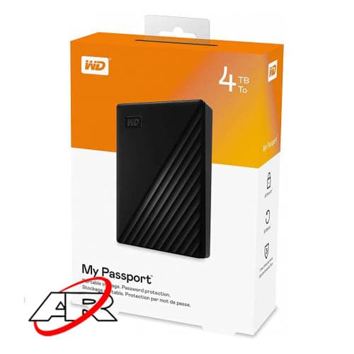 هارد اکسترنال وسترن دیجیتال مدل My Passport 4TB — تصویر ۵