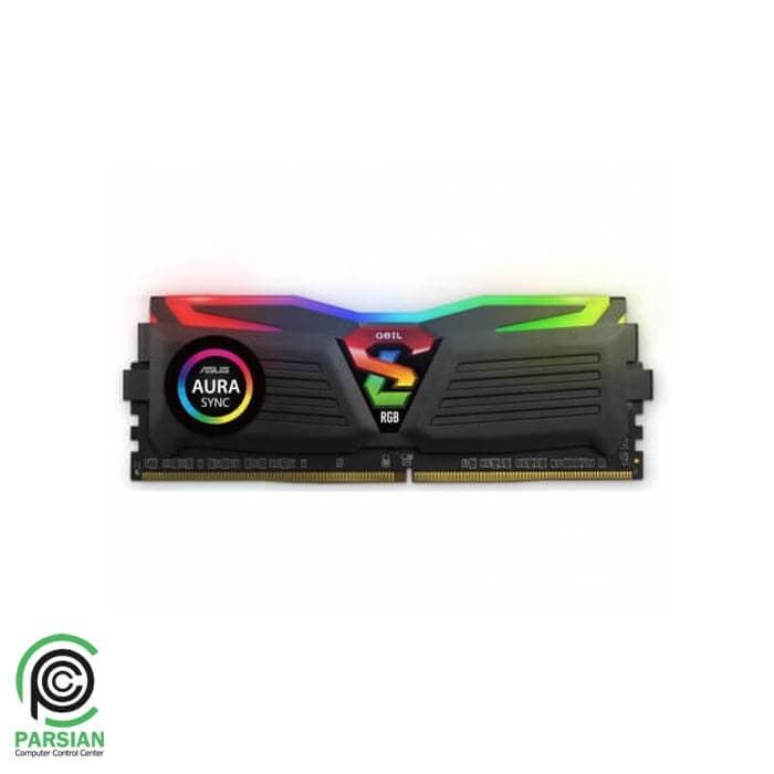 رم دسکتاپ گیل RAM GEIL CL16 DDR4 16GB 3200Mhz SUPER LUCE RGB SYNC