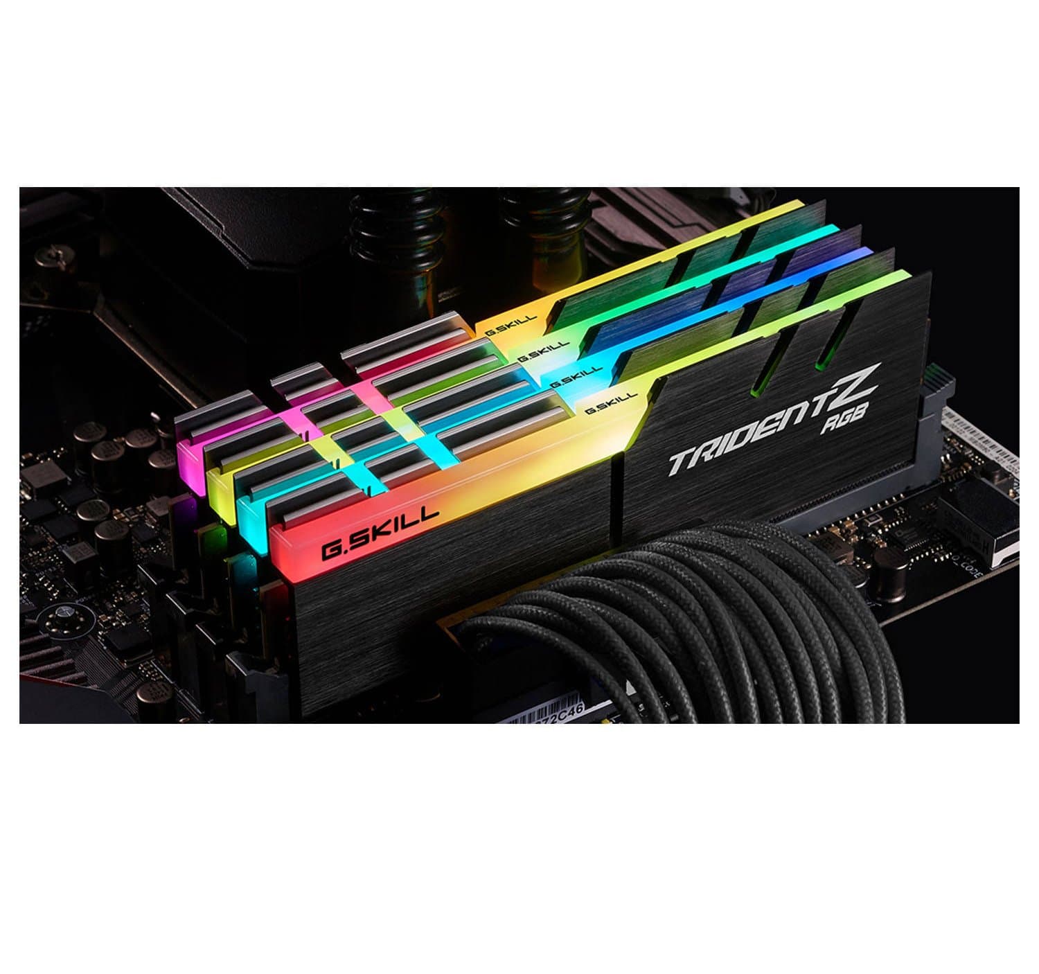 رم دسکتاپ جی اسکیل RAM G.SKILL CL18 DDR4 32GB 4000Mhz TRIDENTZ RGB — تصویر ۵