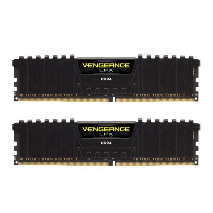رم دسکتاپ کورسیر RAM CORSAIR CL16-18-38 DDR4 16GB(2x8GB) 3200MHz Vengeance LPX — تصویر ۲