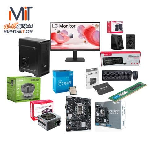 کیس اسمبل شده نسل12 کاربری عمومی