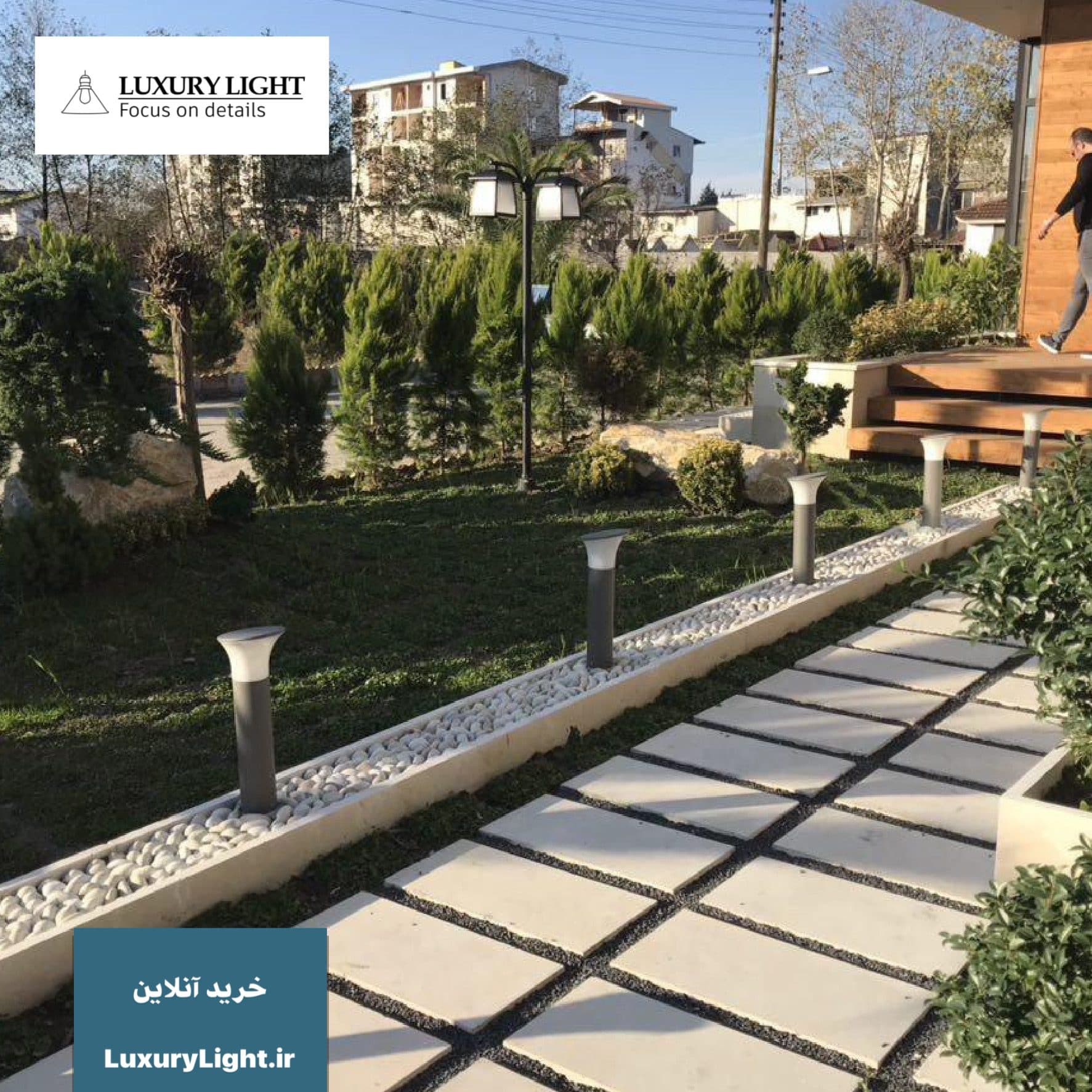 چمنی مدرن بلند ونوس — تصویر ۳