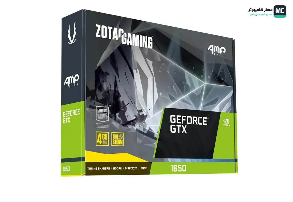 کارت گرافیک زوتاک GeForce GTX 1650 AMP Core 4GB — تصویر ۲