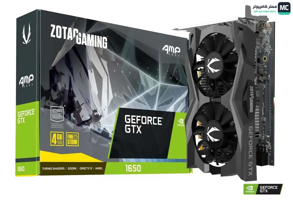 کارت گرافیک زوتاک GeForce GTX 1650 AMP Core 4GB — تصویر ۷