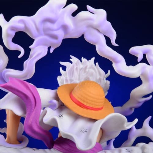 فیگور طرح وان پیس One Piece طرح لوفی دنده Luffy Gear 5 — تصویر ۳