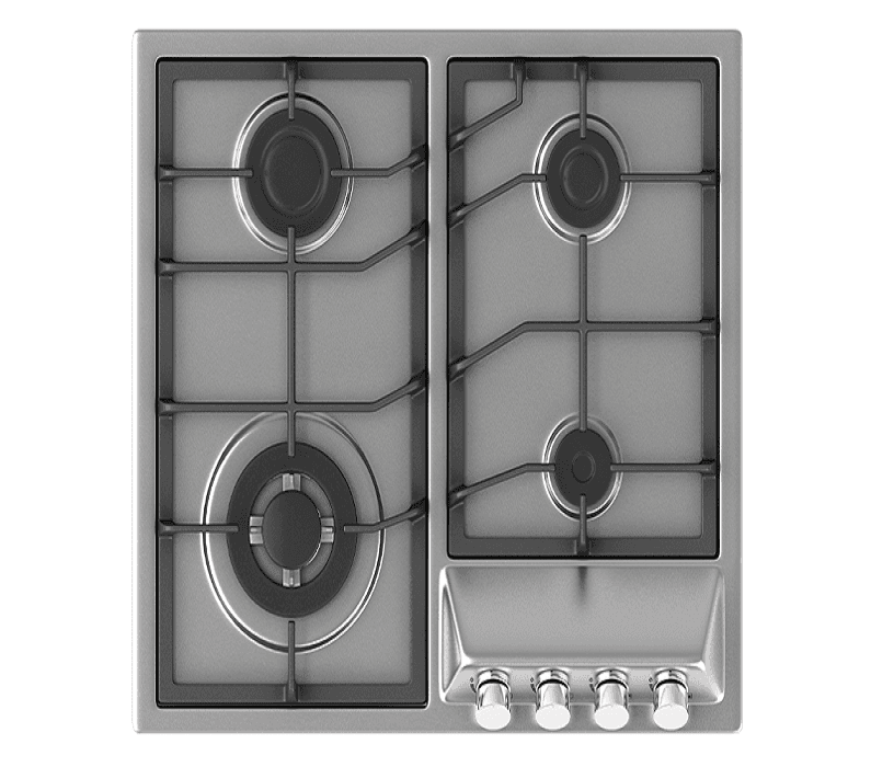 اجاق گاز رومیزی استیل 4 شعله داتیس کد DS 426 — تصویر ۵