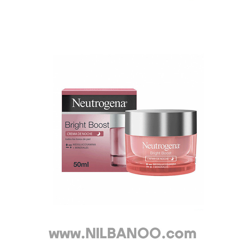 کرم آبرسان شب نیتروژینا Neutrogena مدل Bright Boost حجم 50 میلی لیتر — تصویر ۹
