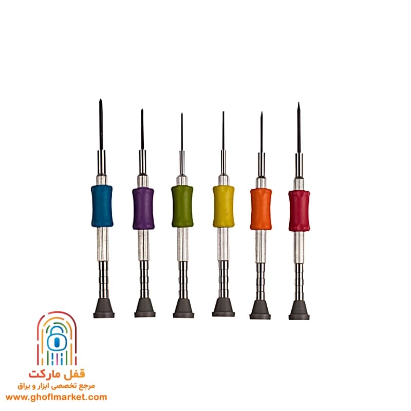 مجموعه پیچ گوشتی ساعتی تایوان کنزاکس مدل KPS-106 — تصویر ۴
