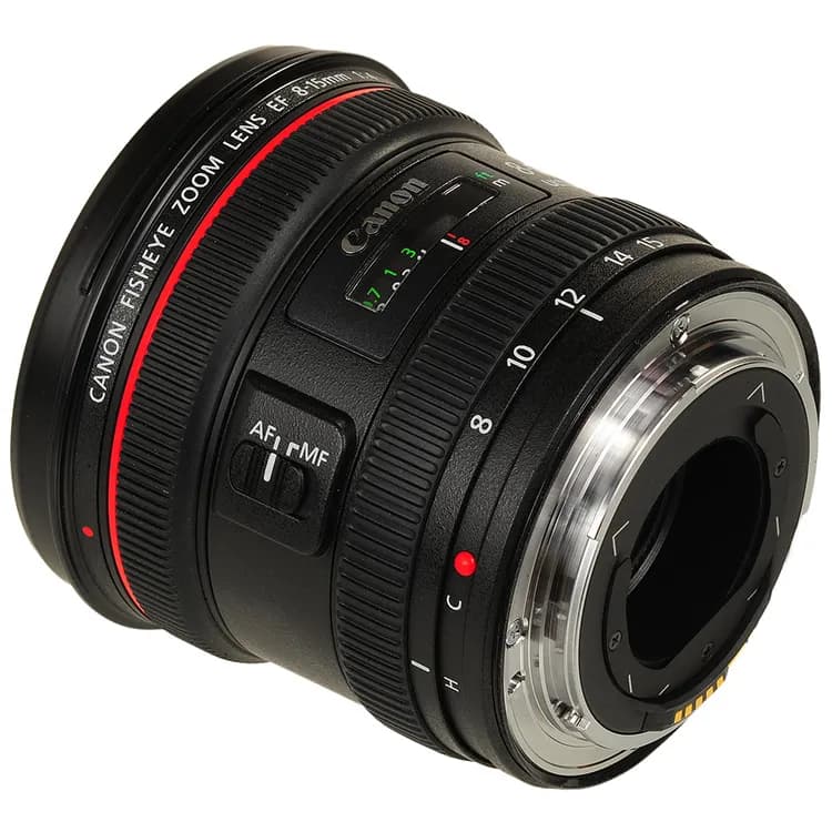 لنز کانن Canon EF 8-15mm f/4L Fisheye USM — تصویر ۵