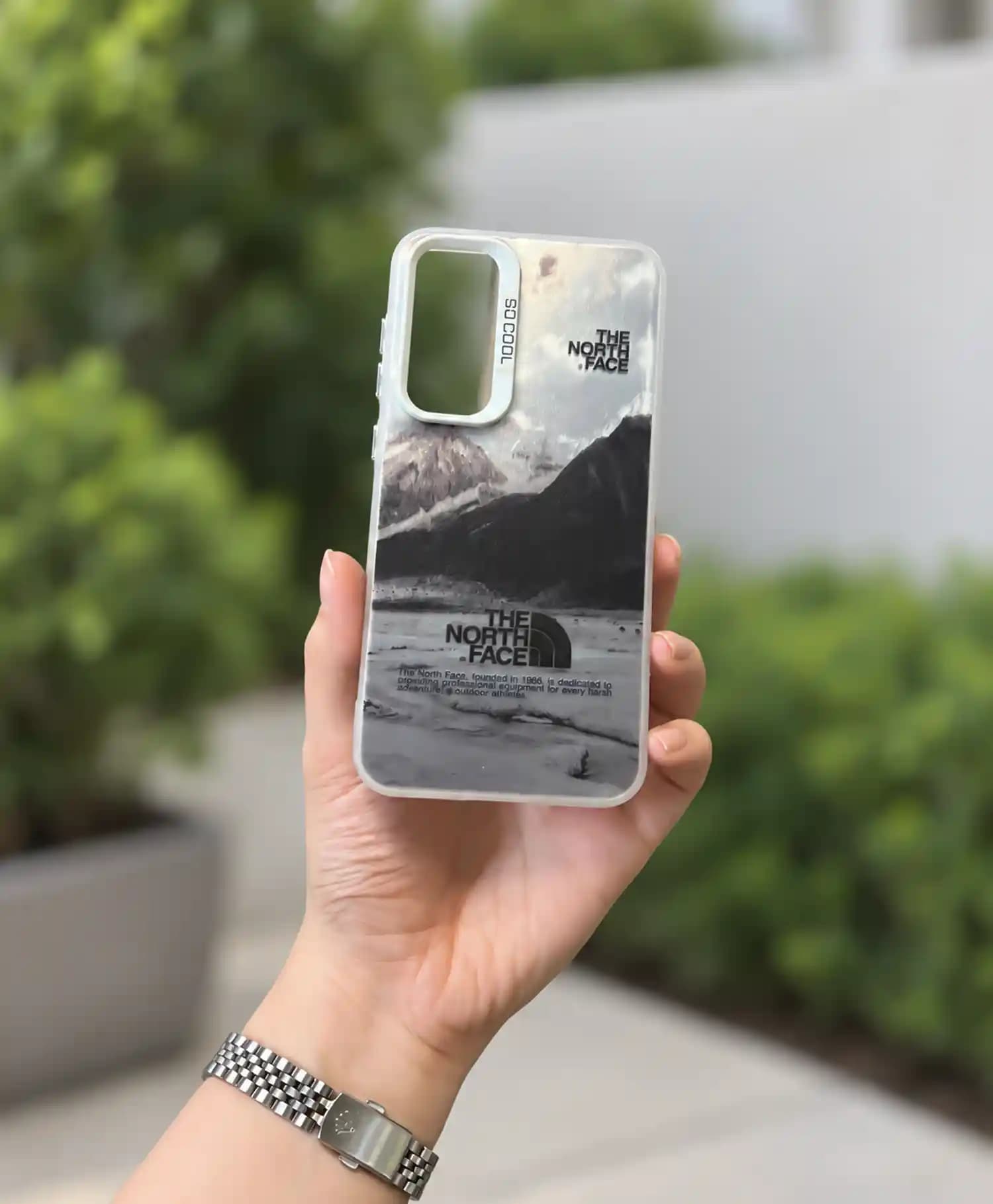 قاب فانتزی So Cool طرح نورث فیس گوشی موبایل Samsung S23 FE — تصویر ۳