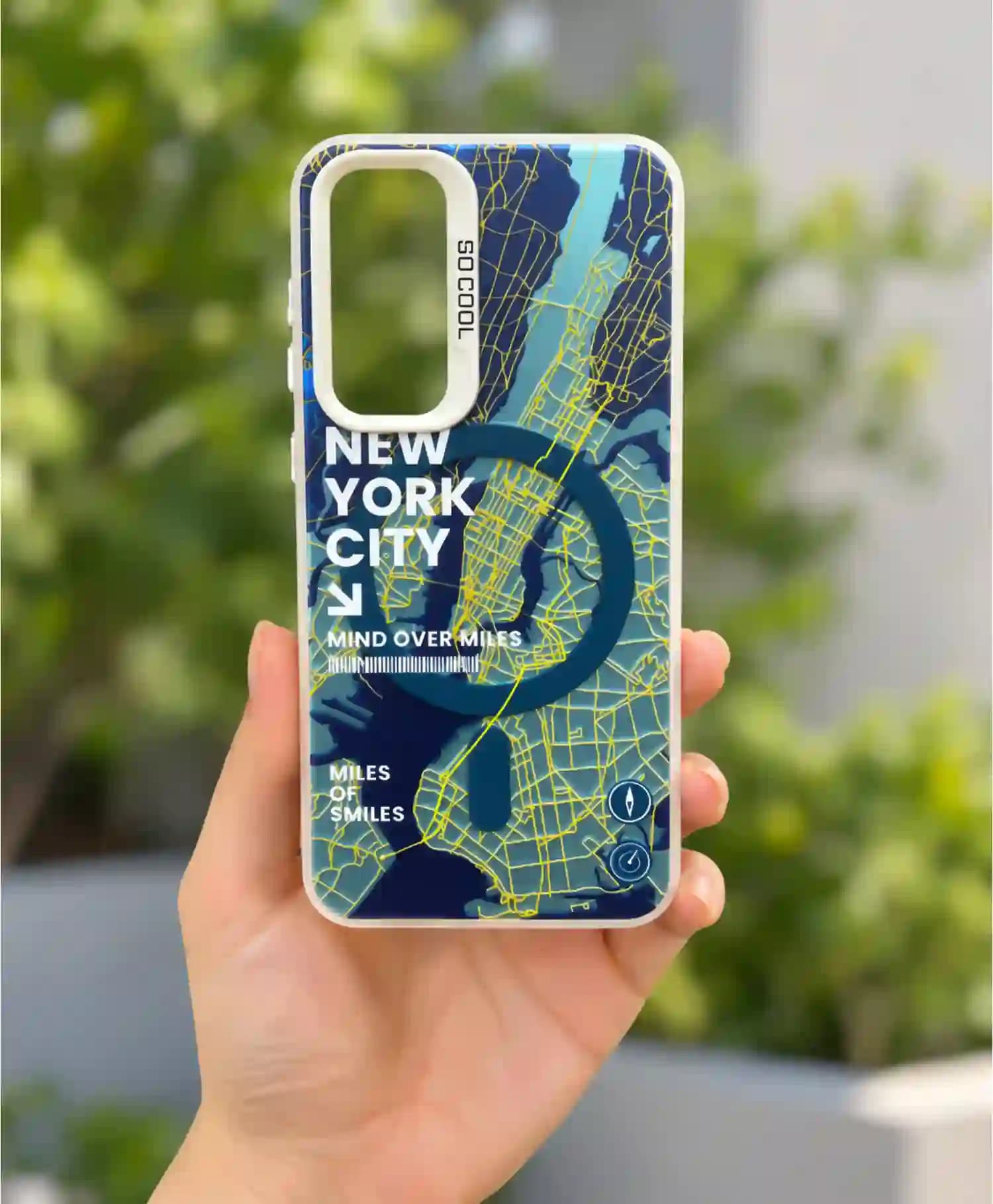 قاب فانتزی So Cool طرح نیویورک سیتی گوشی موبایل Samsung S23 FE — تصویر ۴