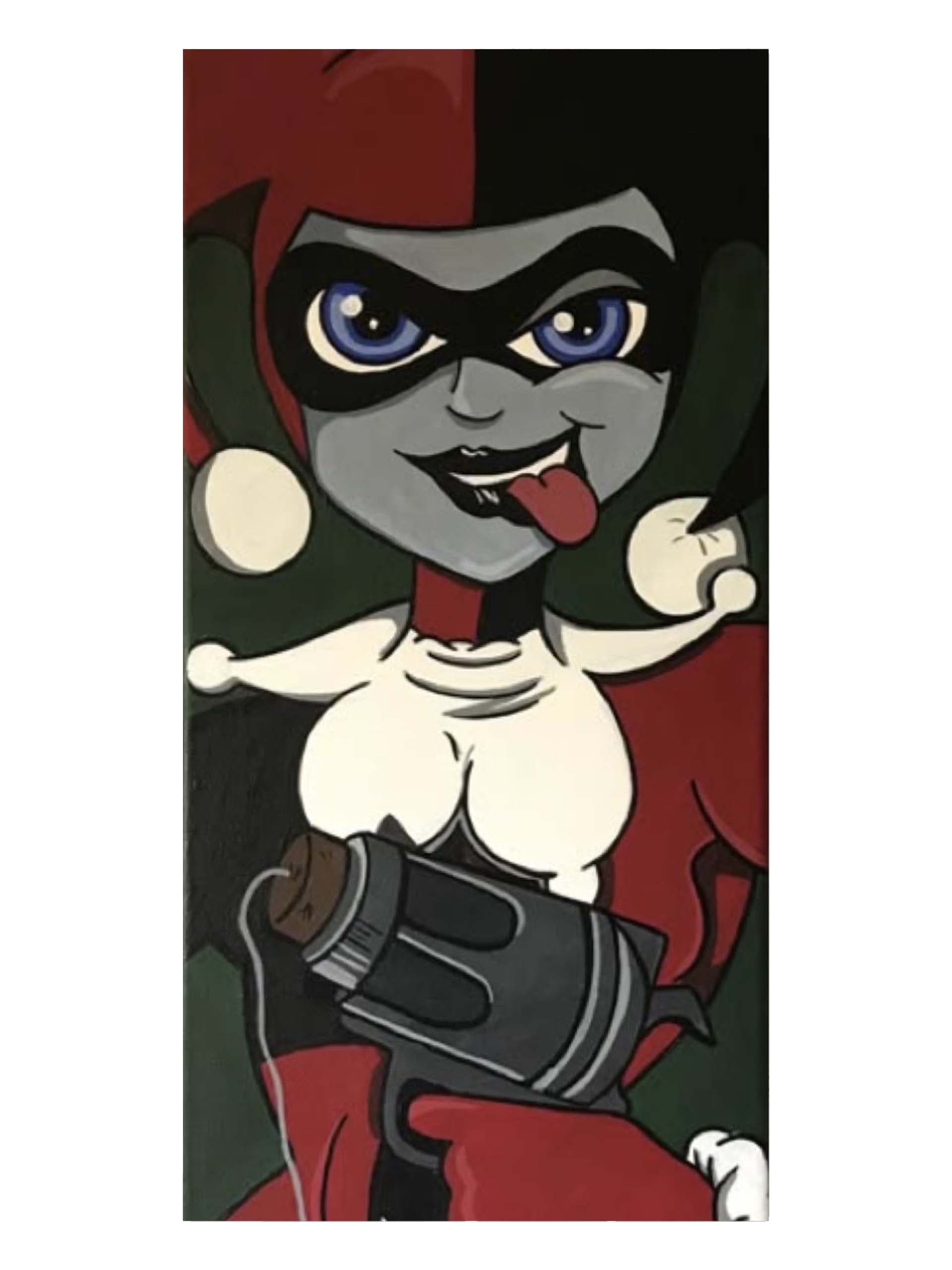 🤪 تابلو نقاشی پاپآرت هارلی کویین (Harley Quinn) | هنر دست یوهولند