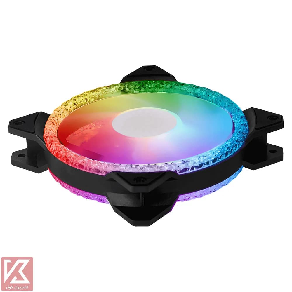 فن کیس کولر مستر مدل MASTERFAN MF120 PRISMATIC — تصویر ۵