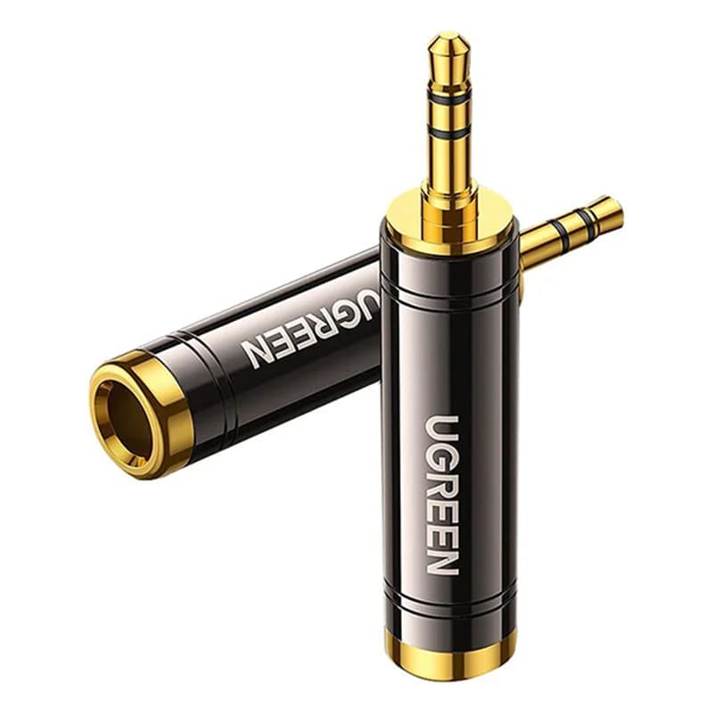 تبدیل 1 به 1 صدا 6.35 میلی متر ماده به 3.5 میلی متر نر یوگرین مدل AV168-60711 — تصویر ۲