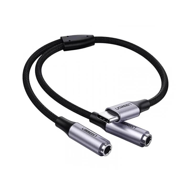 تبدیل 1 به 2 صدا استریو Type C به 3.5 میلی متر ماده یوگرین 30732 AV144