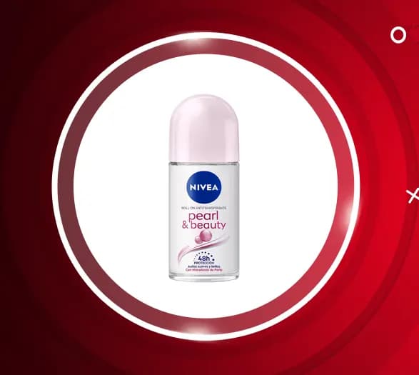 مام رول زنانه پرل اند بیوتی صدفی کننده نیوا 50 میلی لیتری Nivea WoMen Pearl & Beauty Roll-On Deodorant 50ml — تصویر ۵