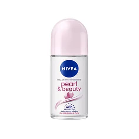 مام رول زنانه پرل اند بیوتی صدفی کننده نیوا 50 میلی لیتری Nivea WoMen Pearl & Beauty Roll-On Deodorant 50ml — تصویر ۴