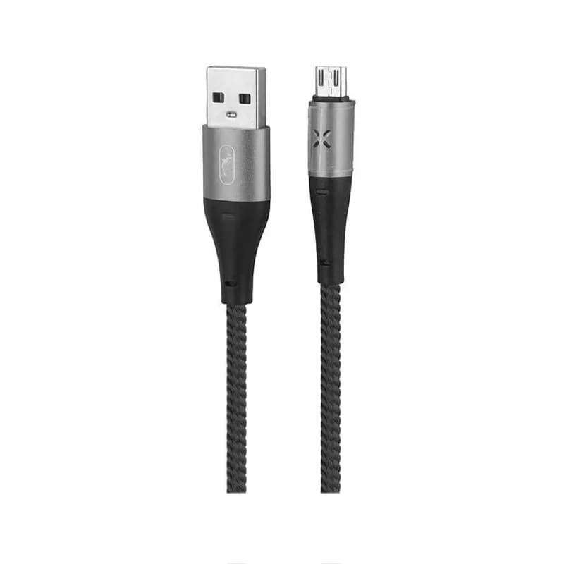 کابل شارژ USB به میکرو 3A فست اسکای دلفین S49V طول 1 متر مشکی – حراج — تصویر ۲