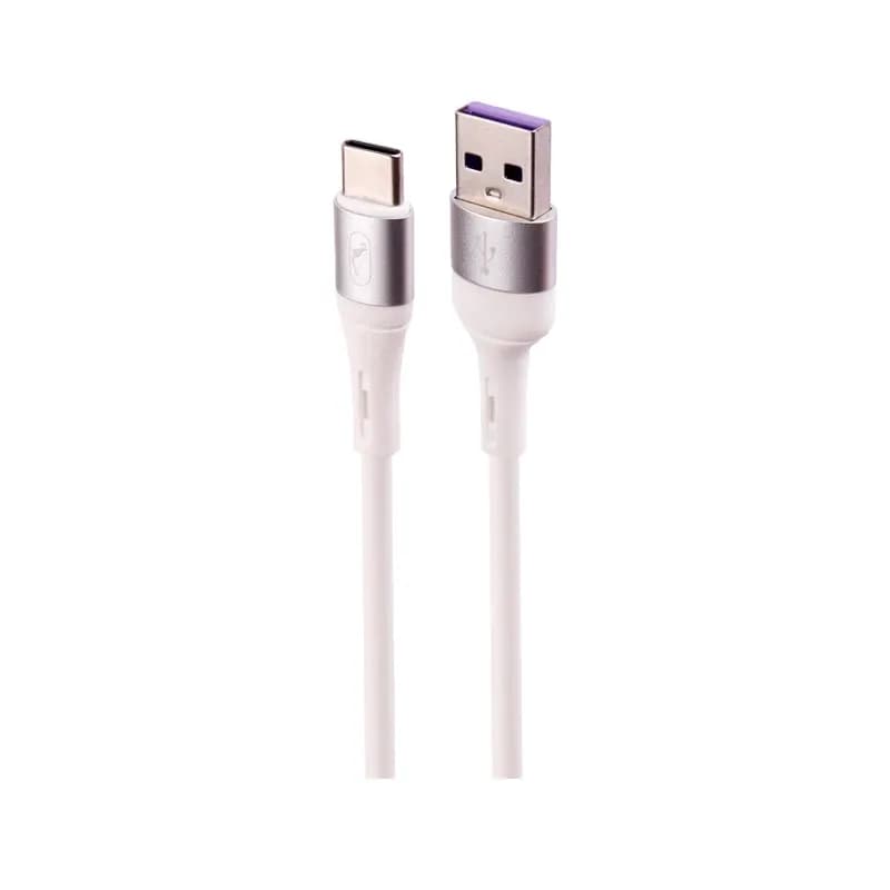 کابل شارژ USB به تایپ سی 3A فست اسکای دلفین S06T طول 1 متر سفید – حراج