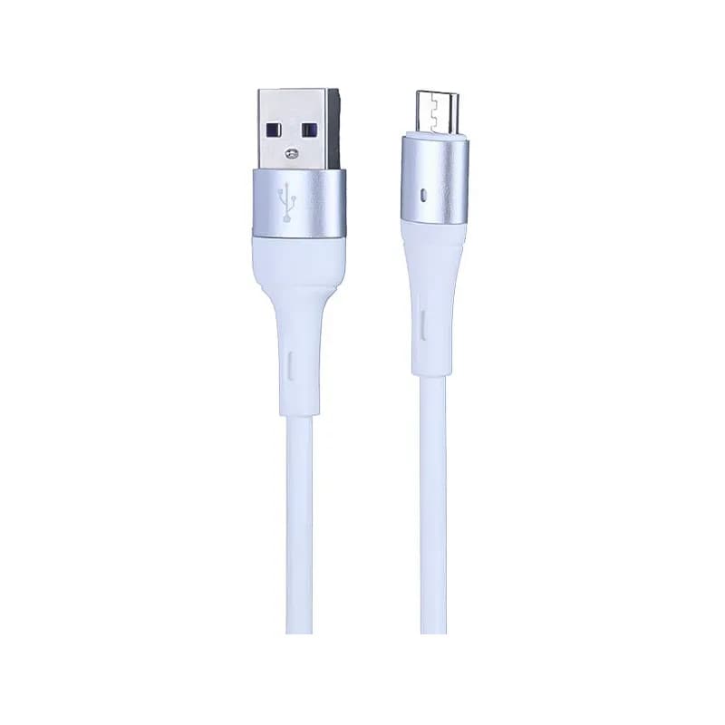کابل شارژ USB به میکرو 3A فست اسکای دلفین S06V طول 1 متر سفید – حراج
