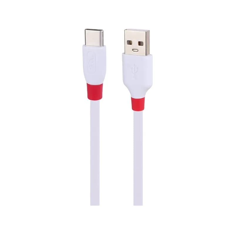 کابل شارژ USB به تایپ سی 2.4A فست اسکای دلفین S18T طول 1 متر سفید – حراج