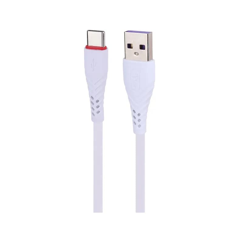 کابل شارژ USB به تایپ سی 3A فست اسکای دلفین S02T طول 1 متر سفید – حراج