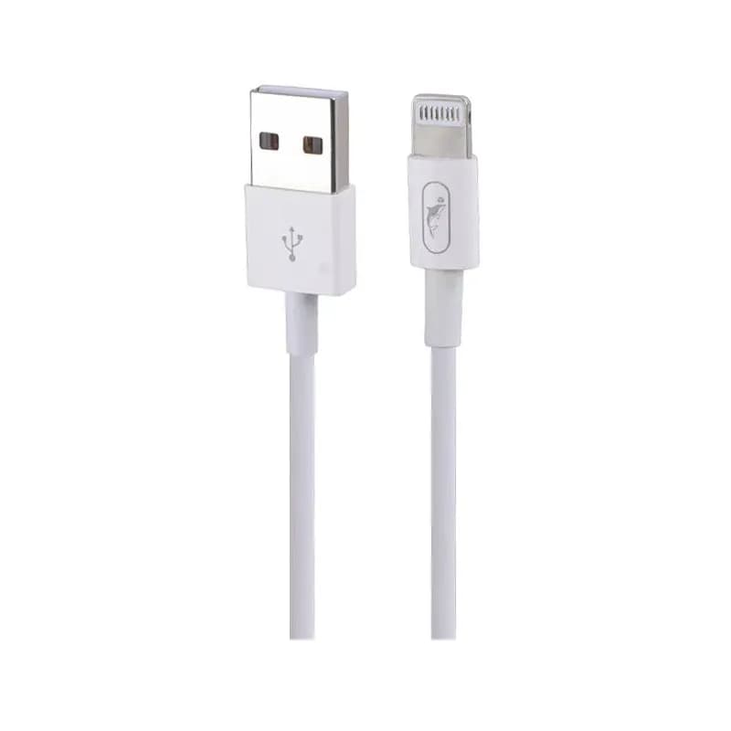 کابل شارژ USB به لایتنینگ 2A فست اسکای دلفین S11L طول 1 متر سفید – حراج