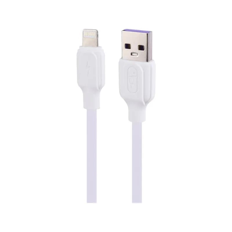 کابل شارژ USB به لایتنینگ 5A فست اسکای دلفین S56L طول 1 متر سفید – حراج