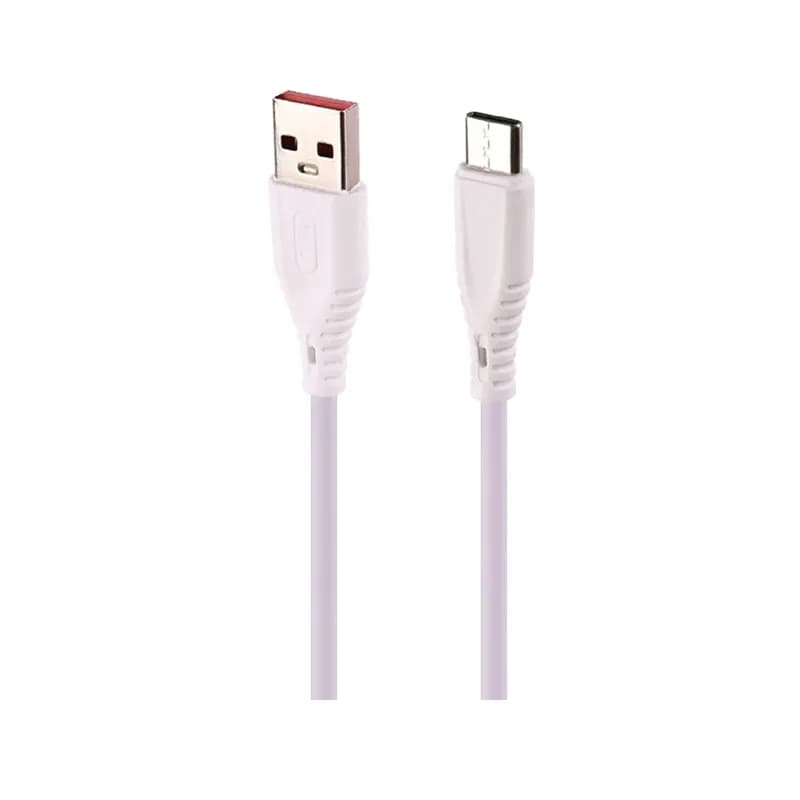 کابل شارژ USB به تایپ سی 2.4A فست اسکای دلفین S20T طول 1 متر سفید – حراج