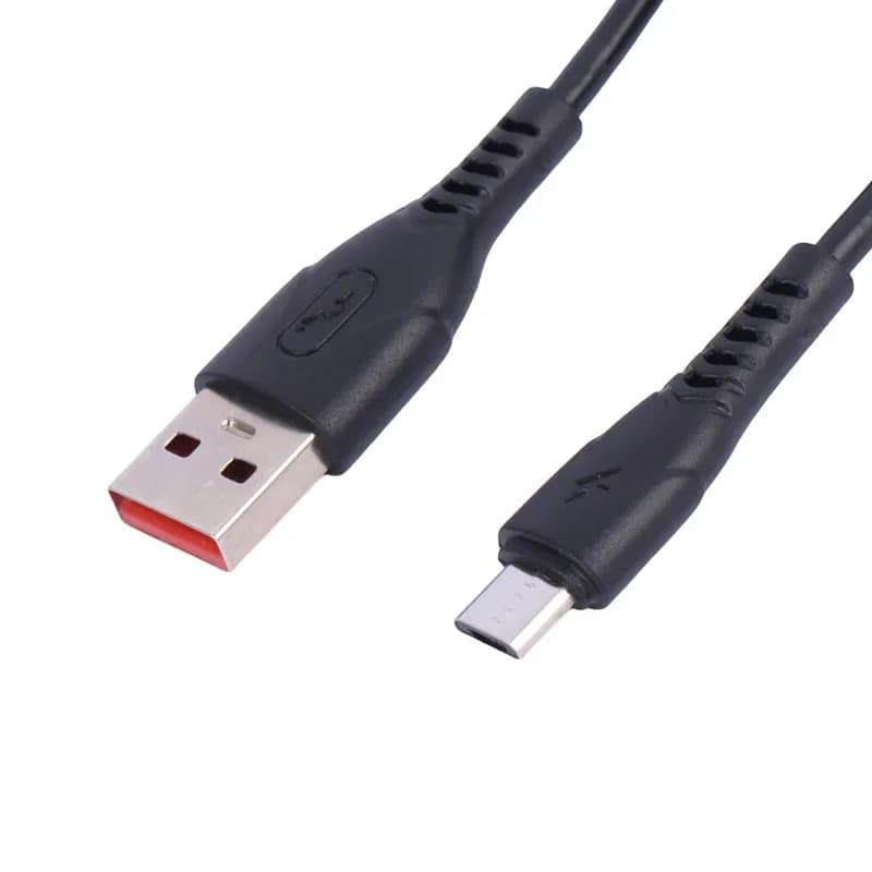 کابل شارژ USB به میکرو 3.5A فست اسکای دلفین S08V طول 1 متر مشکی – حراج — تصویر ۲