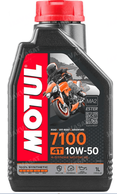 روغن موتور موتول 7100 گرانروی 10W50 یک لیتری / Motul 7100 oil — تصویر ۲