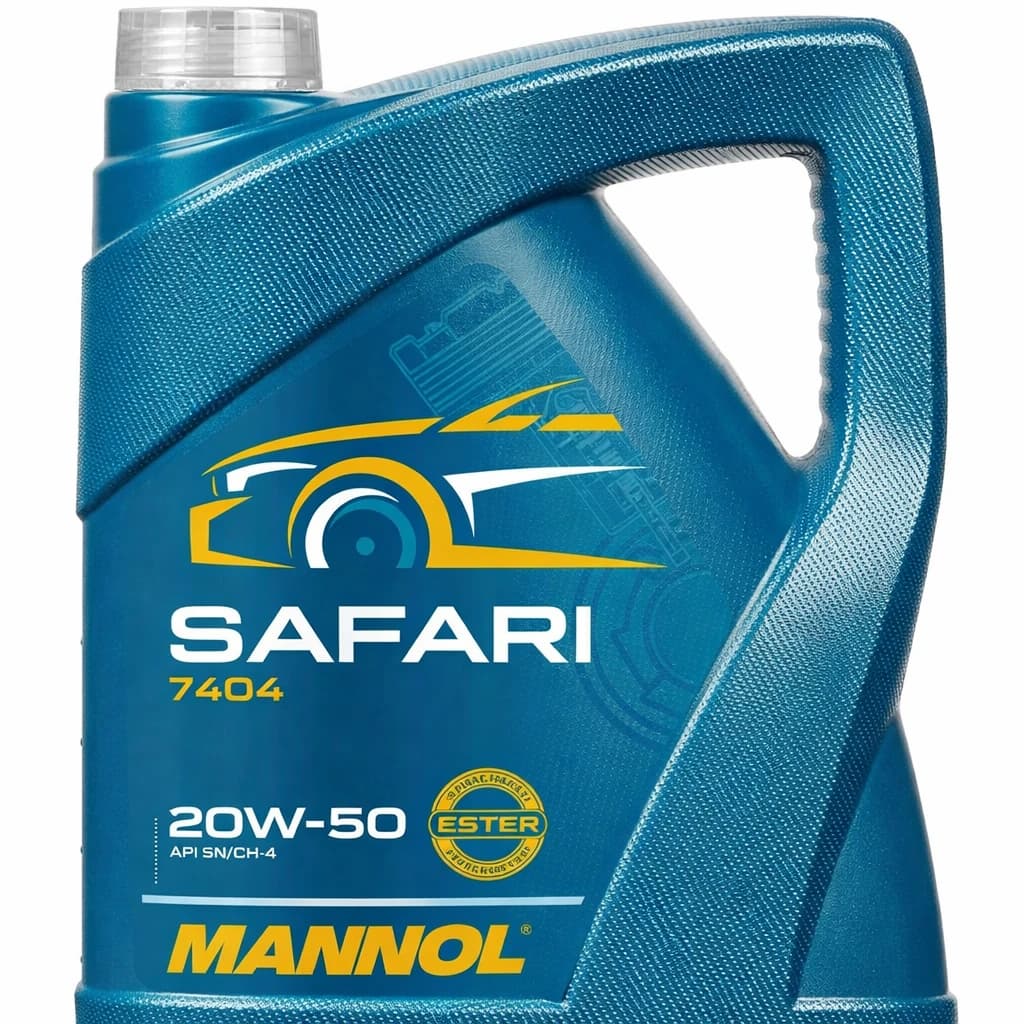 روغن موتور خودرو مانول 4 لیتر Mannol Safari 7404 SAE 20W50