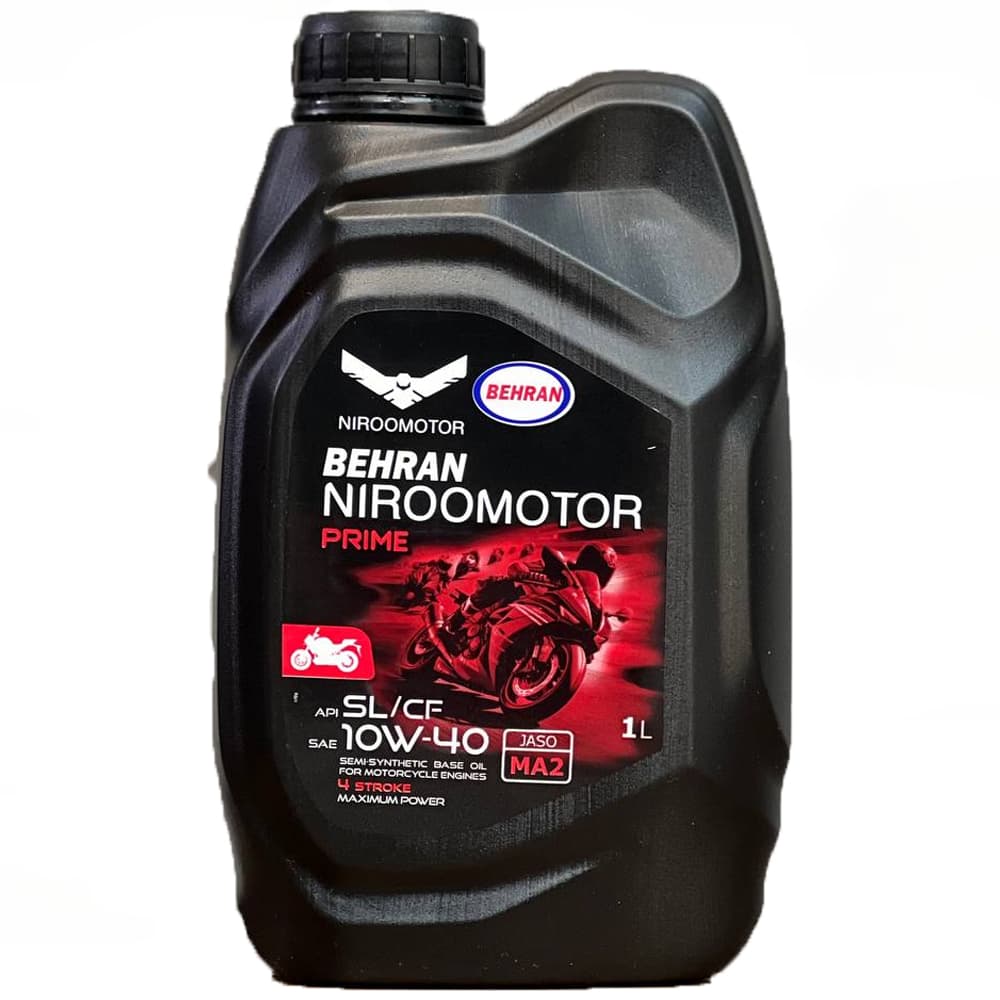 روغن موتور بهران مخصوص موتورهای دنده ای NIRO MOTOR OIL / 10W40 MA2 — تصویر ۲