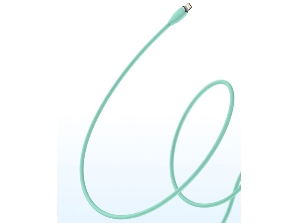 کابل تایپسی به لایتنینگ شارژ سریع و انتقال دیتا بیسوس Baseus CAGD020103 Jelly Liquid Silica Gel Type-C to iP Fast Charging Data Cable 20W 2m — تصویر ۴