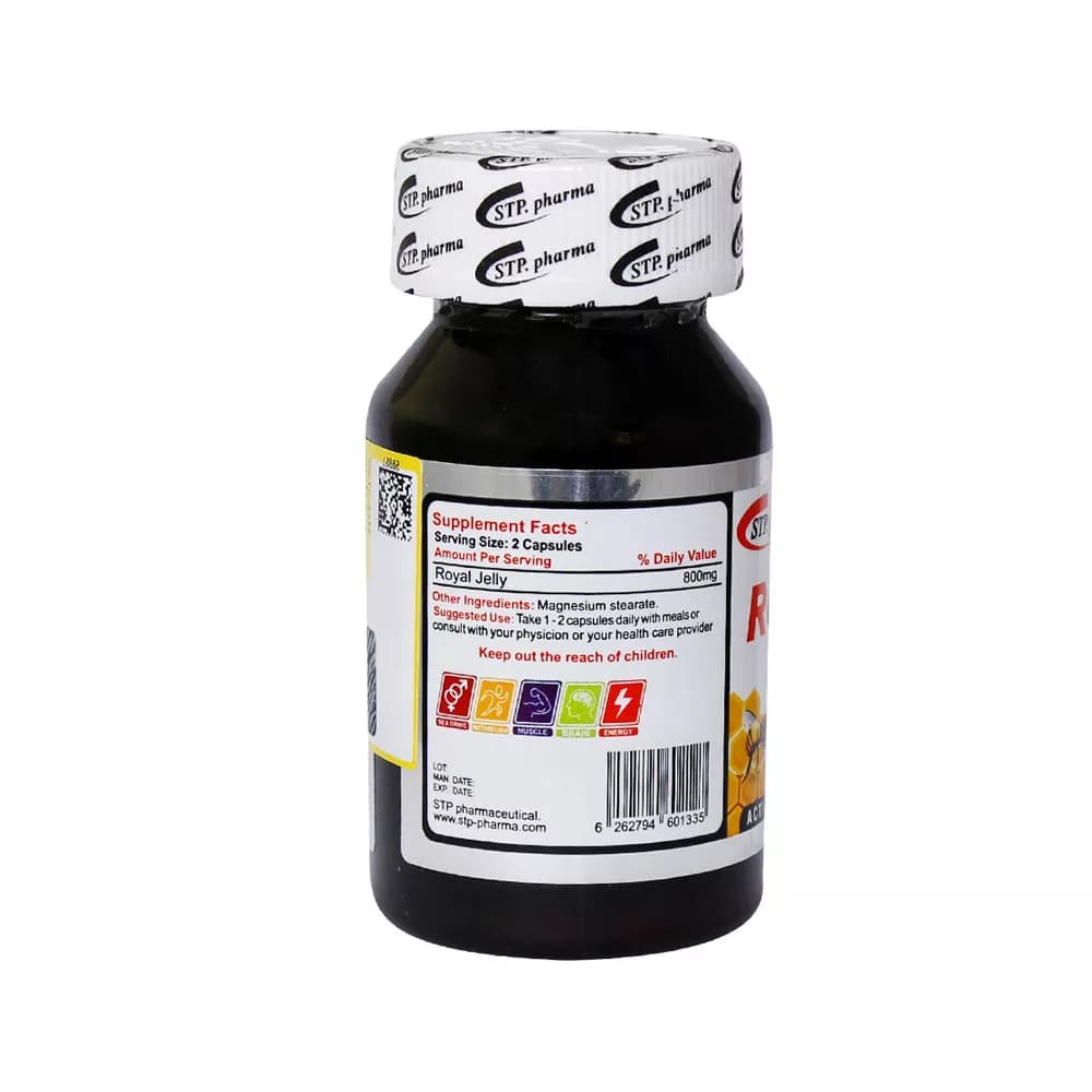 کپسول رویال ژلی اس تی پی فارما 30 عدد — تصویر ۴