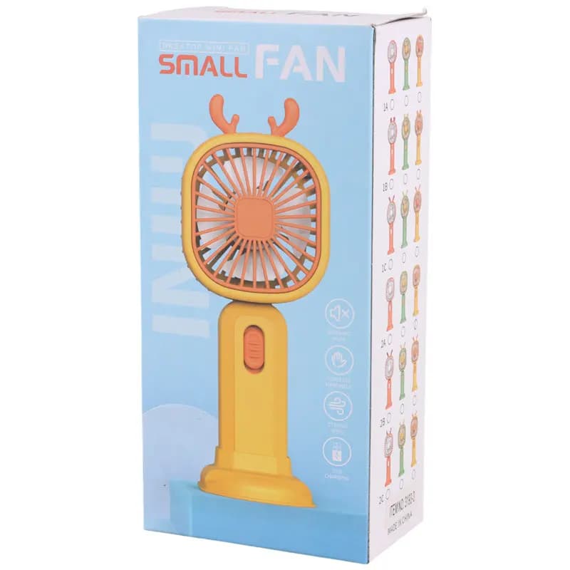 پنکه همراه رومیزی شارژی Small Fan 3193 2A — تصویر ۵