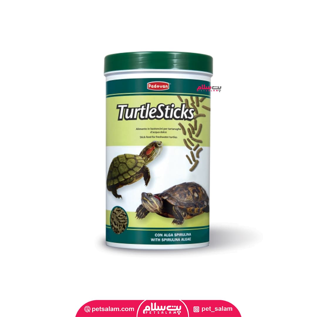 غذای خشک لاک پشت Padovan Turtle Sticks