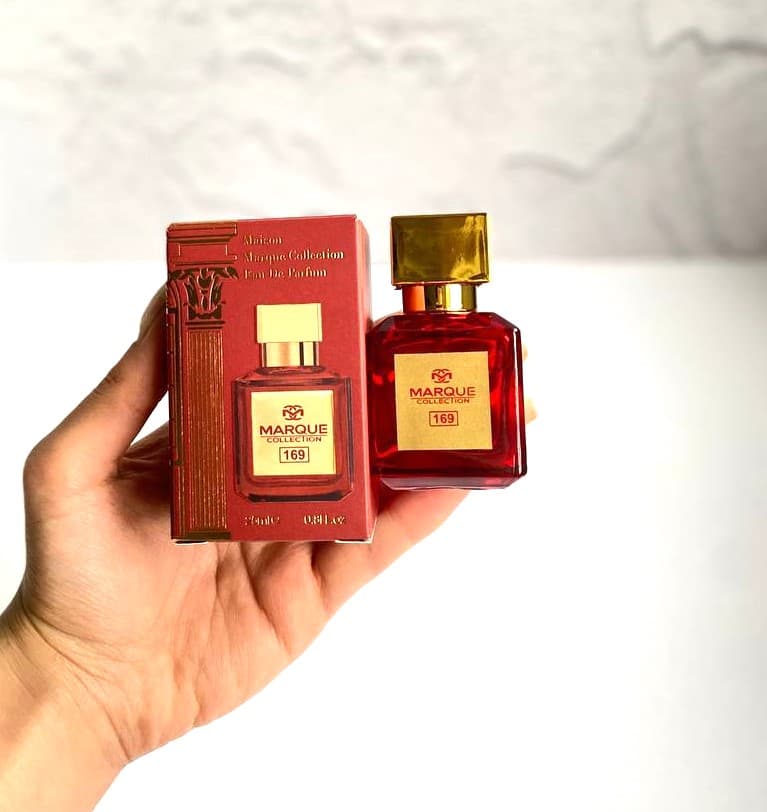 مینی ادکلن مارکویی MARQUE رایحه باکارات رژ حجم 25 میل — تصویر ۷